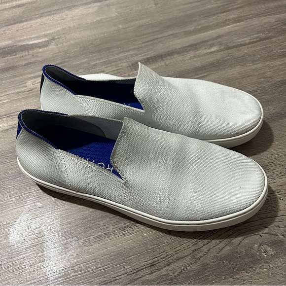 Rothy's White Knit Sneakers Low Trainers - Picture 1 of 6